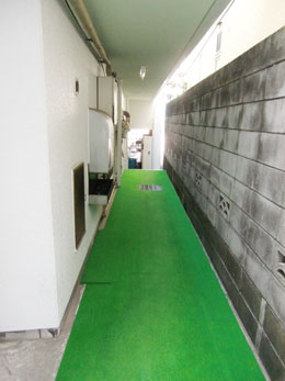 トップ不動前_ゴミ置場までの通路 トップ不動前_ゴミ置場までの通路