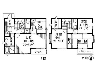 f-058_間取り f-058_間取り