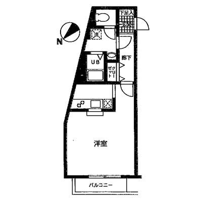 菱和パレス高輪壱番館_間取り