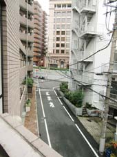菱和パレス高輪壱番館_バルコニーからの景色（左側）