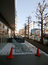 アゼリア学芸大学_マンション前の周辺環境（右側）